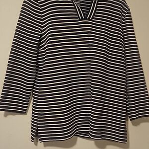 TALBOTwoman stripe shirt XL